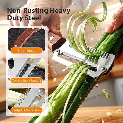 3-in-1 Ultra Sharp Vegetable Peeler & Cutter