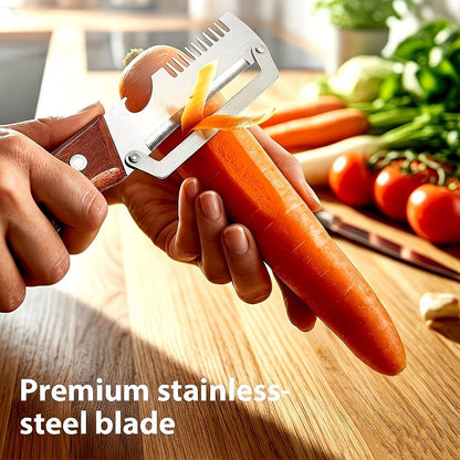 3-in-1 Ultra Sharp Vegetable Peeler & Cutter
