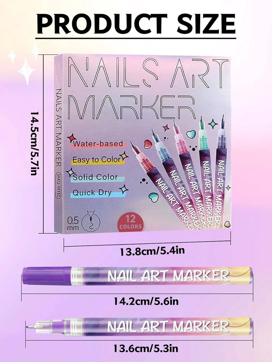 Nail Art Markers Set™