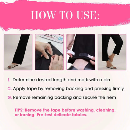 NoStitch™ Instant Clothing Repair Tape
