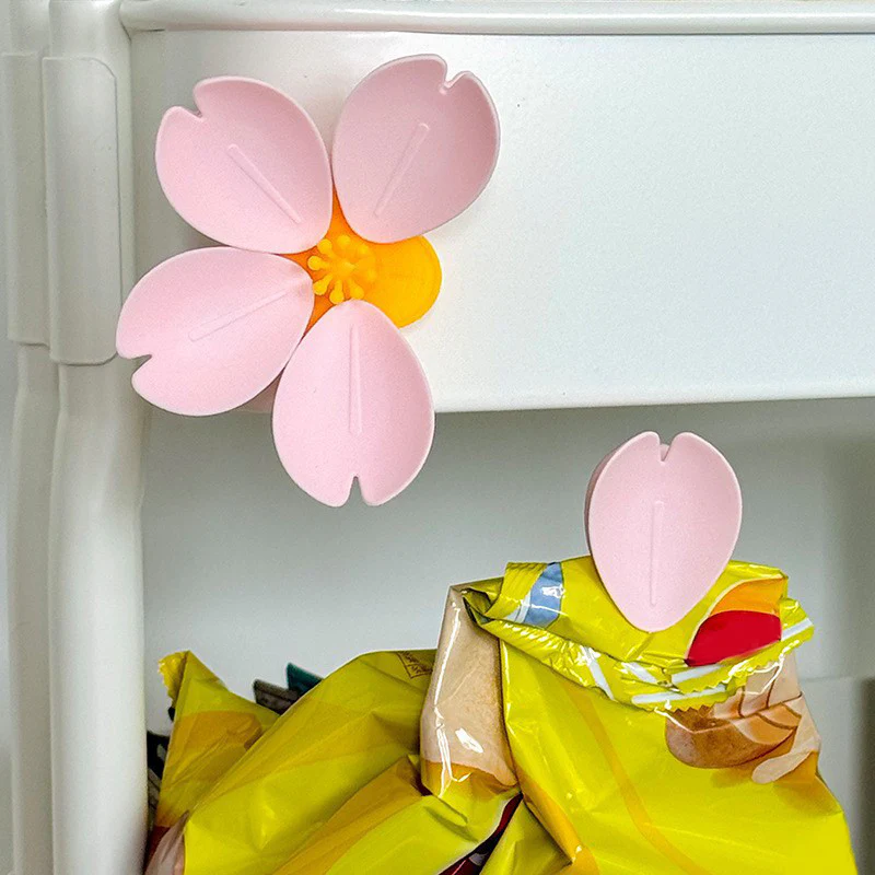5 in 1 Flower Refrigerator Magnet Lid For Food Storage