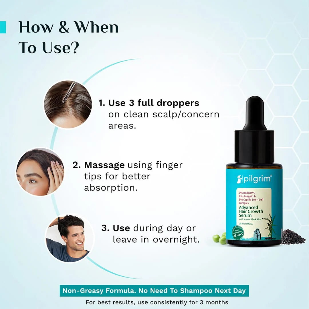 Advanced Hair Growth Pilgrim Oil