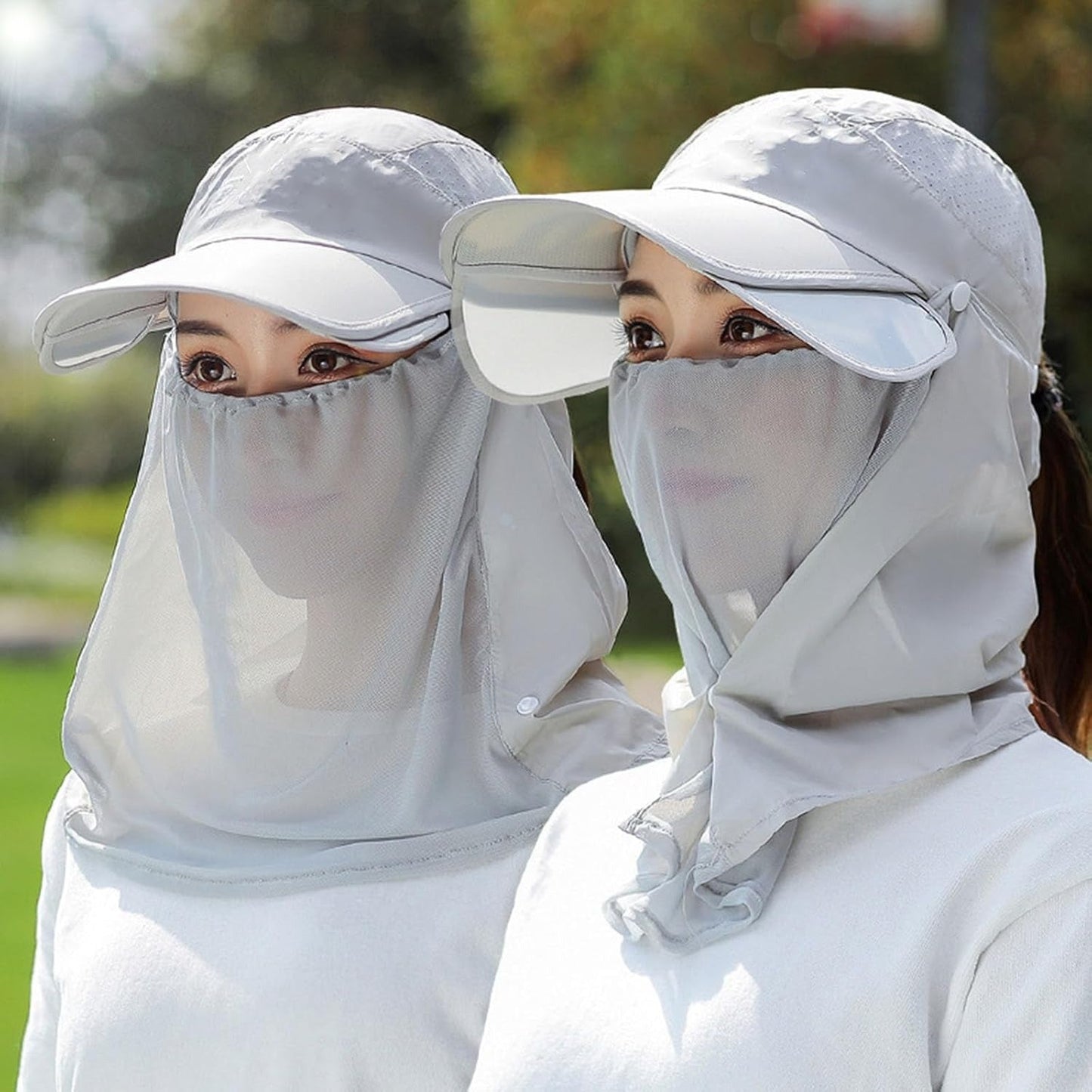 UV Protection Face Cover Sun Hat Cap