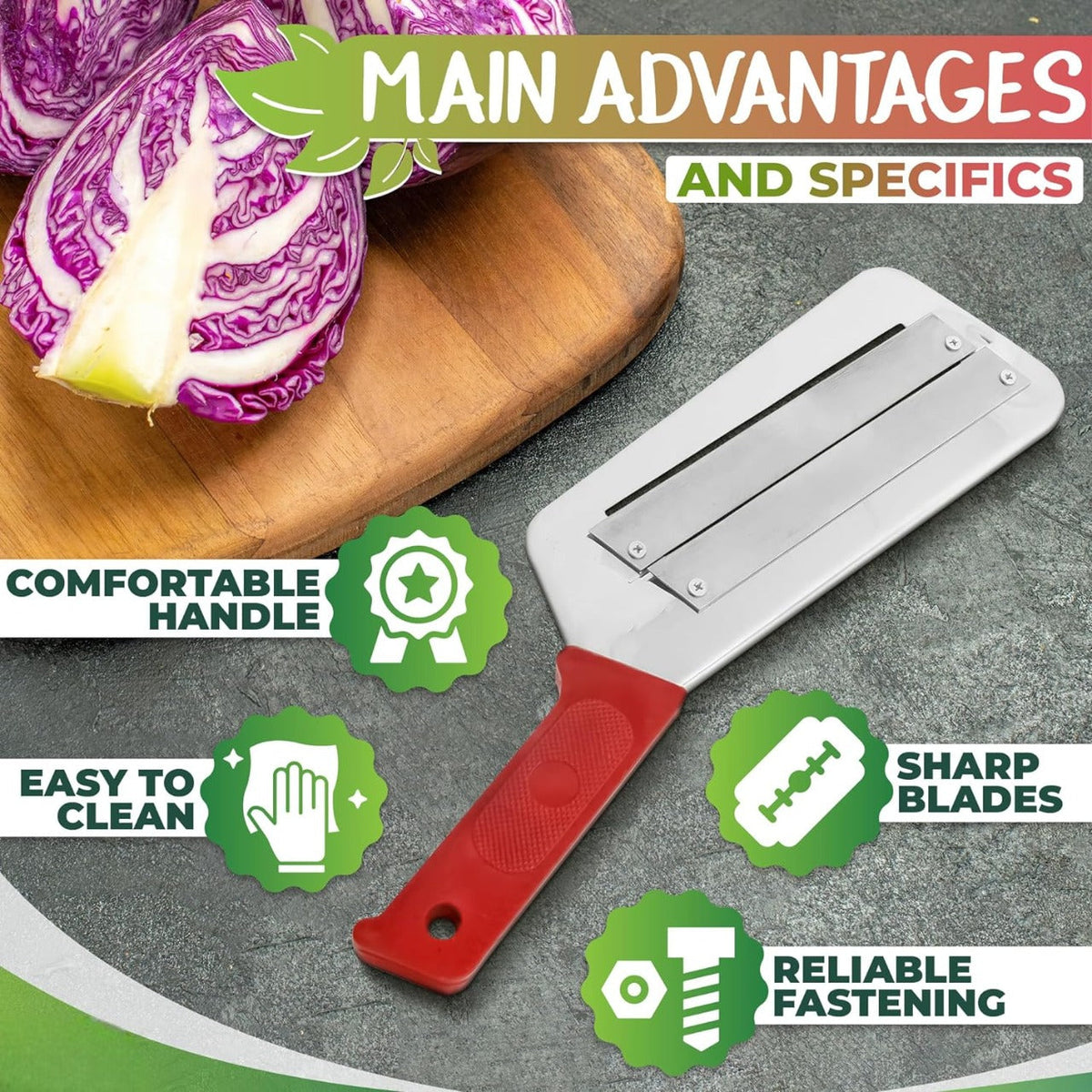Stainless Steel Shredder Knife (IMPORTED) 100% ✅Original
