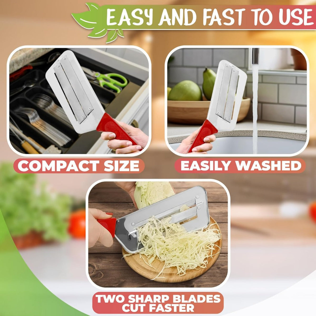 Stainless Steel Shredder Knife (IMPORTED) 100% ✅Original