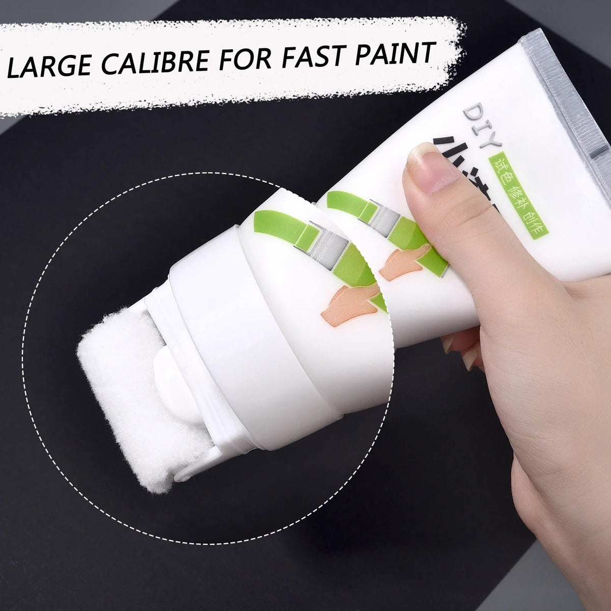 Wall Repair White Paint Roller Tool