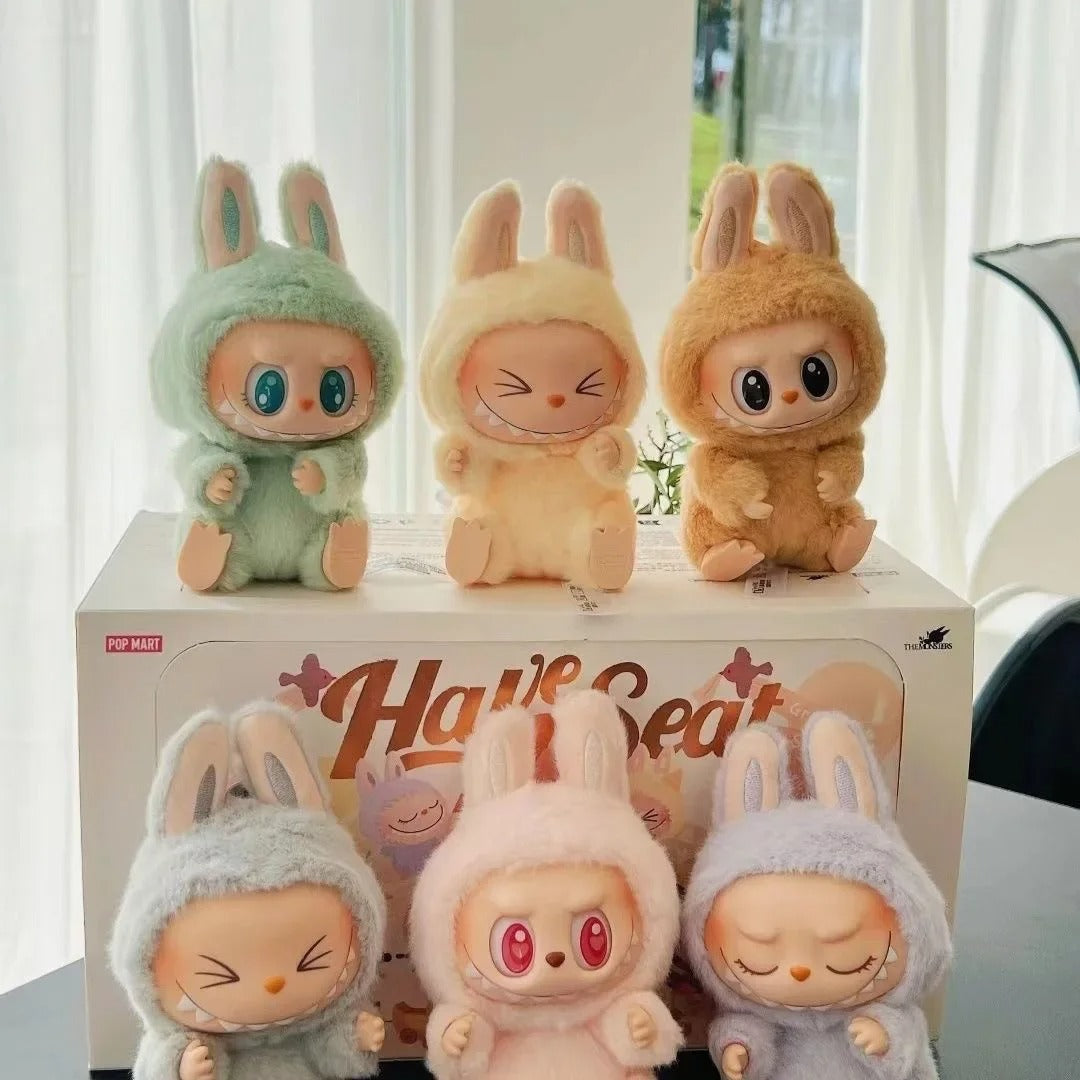 LABUBU COLLECTIBLES PLUSH DOLL KEYCHAIN