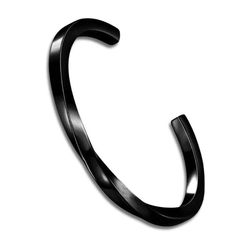Titanium Spiral Bracelet