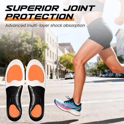 Shock-Absorbing Arch Support Insoles – All-Day Comfort