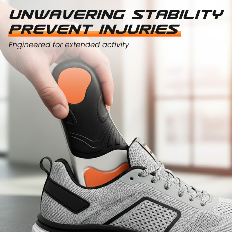 Shock-Absorbing Arch Support Insoles – All-Day Comfort