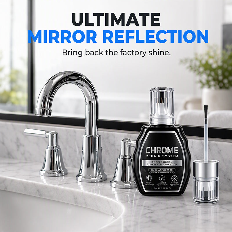 Chrome Restoration Set – Removes Oxidation & Restores High-Gloss Metallic Finish