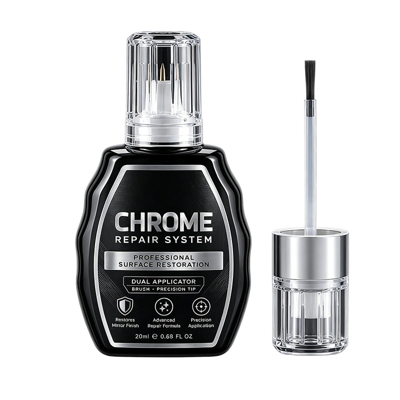 Chrome Restoration Set – Removes Oxidation & Restores High-Gloss Metallic Finish